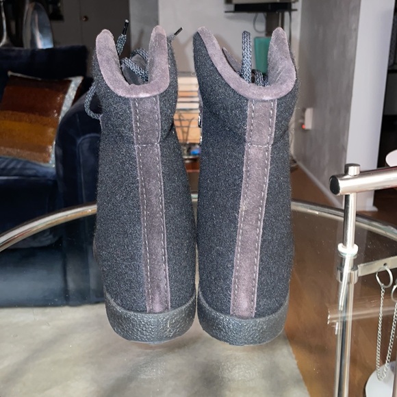 🇳🇴NWOT Rare❄️ Nye Nesna Lobben Handmade in Norway Fabrikken Felted Wool Boots - Picture 3 of 6